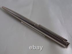 Dunhill New Gemline Ballpoint Pen Steel Matte Finished