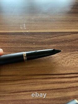 EXC COND Montblanc Classic 320 Matte/Brushed Cartridge Fountain Pen, F Nib