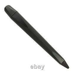 Edelberg Sloop EB-1010 Matte Carbon Fiber withBlack Stripe RB/BP Pen- FLOOR MODEL