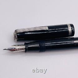 Esterbrook Visumaster Fountain Pen Black 9668 Diamond Cut Nib Rare