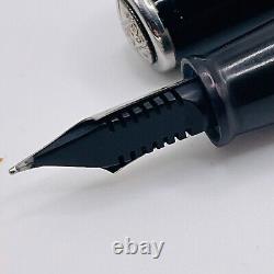 Esterbrook Visumaster Fountain Pen Black 9668 Diamond Cut Nib Rare