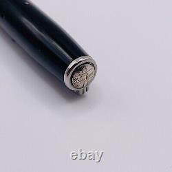 Esterbrook Visumaster Fountain Pen Black 9668 Diamond Cut Nib Rare