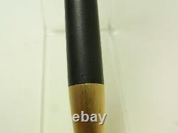 Excellent vintage MONTBLANC No 784 black matte brushed lever ballpoint pen