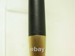 Excellent vintage MONTBLANC No 784 black matte brushed lever ballpoint pen