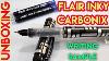Flair Fountain Pen Inky Carbonix Unboxing U0026 Practical Demonstration