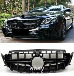 For Mercedes Benz E-Class W213 16-18 Grille AMG Look Bumper