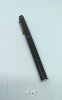 Fountain pen Sheaffer Targa Matte Black 14K -Used -Japan FedEx