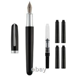 Goldenritt Sketchwriter Rockwell Fountain Pen Matte Black Fine