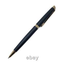 Good WATERMAN Metropolitan Essential Matte Black GT Ballpoint Pen JAPAN