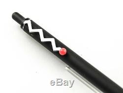 Goodwill Zigzag & Wave Matte Black Ballpoint and Mechanical Pencil Set Rare