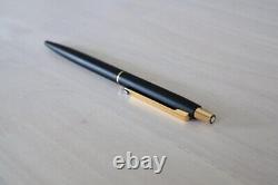 Japan Vintage Montblanc Ballpoint Pen Matte Black x Gold S Line withBox