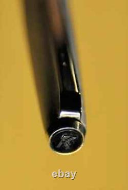 KAWECO V 60 S Matte black&CT EF 14C Gold nib German c. 1971's Fountain pen