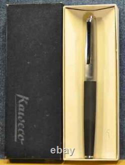 KAWECO V 60 S Matte black&CT EF 14C Gold nib German c. 1971's Fountain pen