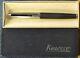 KAWECO V 60 S Matte black&CT EF 14C Gold nib Piston Fountain pen c. 1971's