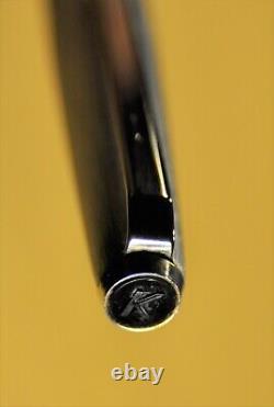 KAWECO V 60 S Matte black&CT EF 14C Gold nib Piston Fountain pen c. 1971's
