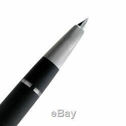 LAMY 2000 Piston Fountain Pen in Matte Black Makrolon model 01 with 14K nib- New