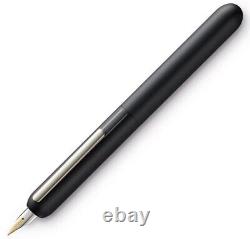 LAMY Dialog 3 Series Matte Black Color 14k EF nib Fountain Pen No Gift Box