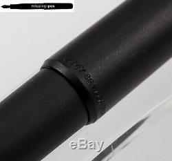 LAMY Profil Model 86 Fountain Pen in Matte Black W. Germany (different sizes)
