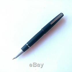 Lamy 2000 Black Matt Macrolon Fountain Pen Piston 14k Nib Size Variation Mint