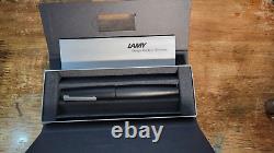 Lamy 2000 Fountain Pen Medium Nib, Matte Black