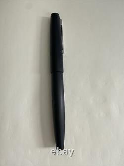 Lamy 2000 Matte Black Fountain Pen Medium Nib (F)