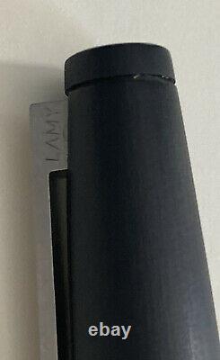 Lamy 2000 Matte Black Fountain Pen Medium Nib (F)