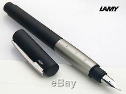 Lamy Accent Fountain Pen Matt Black Medium Nib