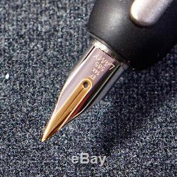 Lamy Dialog 3 Retractable Fountain Pen, Matte Black, EF 14kt Gold Nib