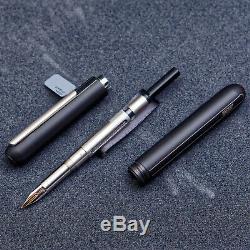 Lamy Dialog 3 Retractable Fountain Pen, Matte Black, EF 14kt Gold Nib