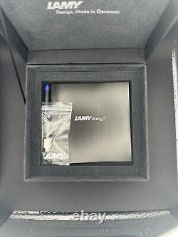 Lamy Dialog 3 Series Matte Black 14k Ef Fountain Pen