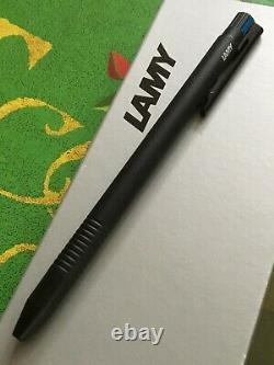 Lamy Logo Tri-Color Matte Black Ballpoint Tri-Pen Rare