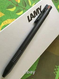 Lamy Logo Tri-Color Matte Black Ballpoint Tri-Pen Rare