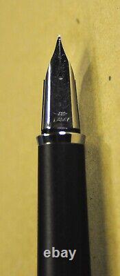 Lamy Profil Model 86 14K 585 Gold nib c. 1986's Matte black&CT Fountain pen