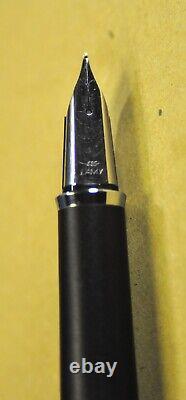 Lamy Profil Model 86 14K 585 Gold nib c. 1986's Matte black&CT Fountain pen