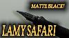 Lamy Safari Matte Black Prepped For Bottled Ink