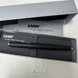 Lamy Studio Matte Black 14K Fountain Pen F