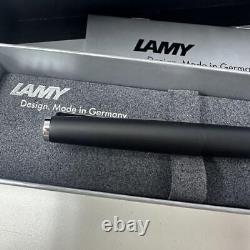 Lamy Studio Matte Black 14K Fountain Pen F