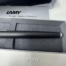 Lamy Studio Matte Black 14K Fountain Pen F