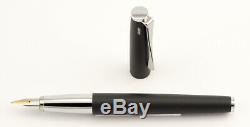 Lamy studio Cartridges Fountain Pen in Matte Black with 14 K M-nib