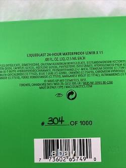 MAC Cosmetics Pride & Joy Liquidlast Liner Vault Limited Edition 304/1000 H2Oprf