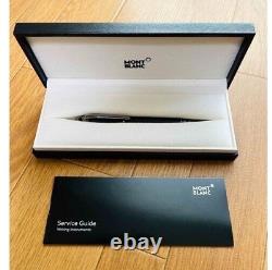 MONTBLANC Matte Black Resin Cap type Ballpoint Pen wz/Box&Booklet Super Rare