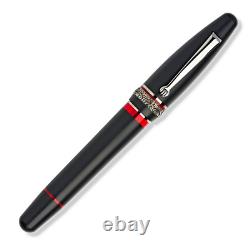 Maiora Ultra Ogiva Racing Limited Edition Matte Black Fountain Pen