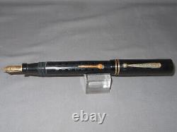 Marxton by Eclipse Vintage Chased Oversize Flat top Pen