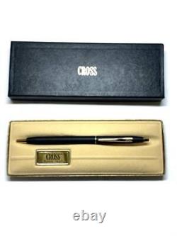 Matte black cross ballpoint pen #627045