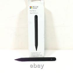 Microsoft 1962 Matte Black Battery Powered Surface Slim Stylus Pen 2 Used