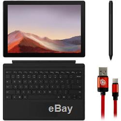 Microsoft Surface Pro 7 16GB/512GB, Black with Surface Pen and Type Cover Kit