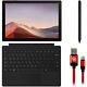 Microsoft Surface Pro 7 8GB/256GB, Black with Surface Pen and Type Cover Kit