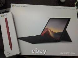Microsoft Surface Pro 7 i5 8gb 256gb with Type Cover and Pen Stylet Bundle