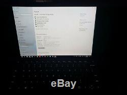 Microsoft Surface Pro i5 256GB SSD, 8GB RAM (Matte Black) with pen and keyboard