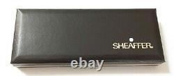Mint & Boxed Sheaffer Targa Slim 1003 Ink Pen Matte Black /paper Setc. Mb/dxcs